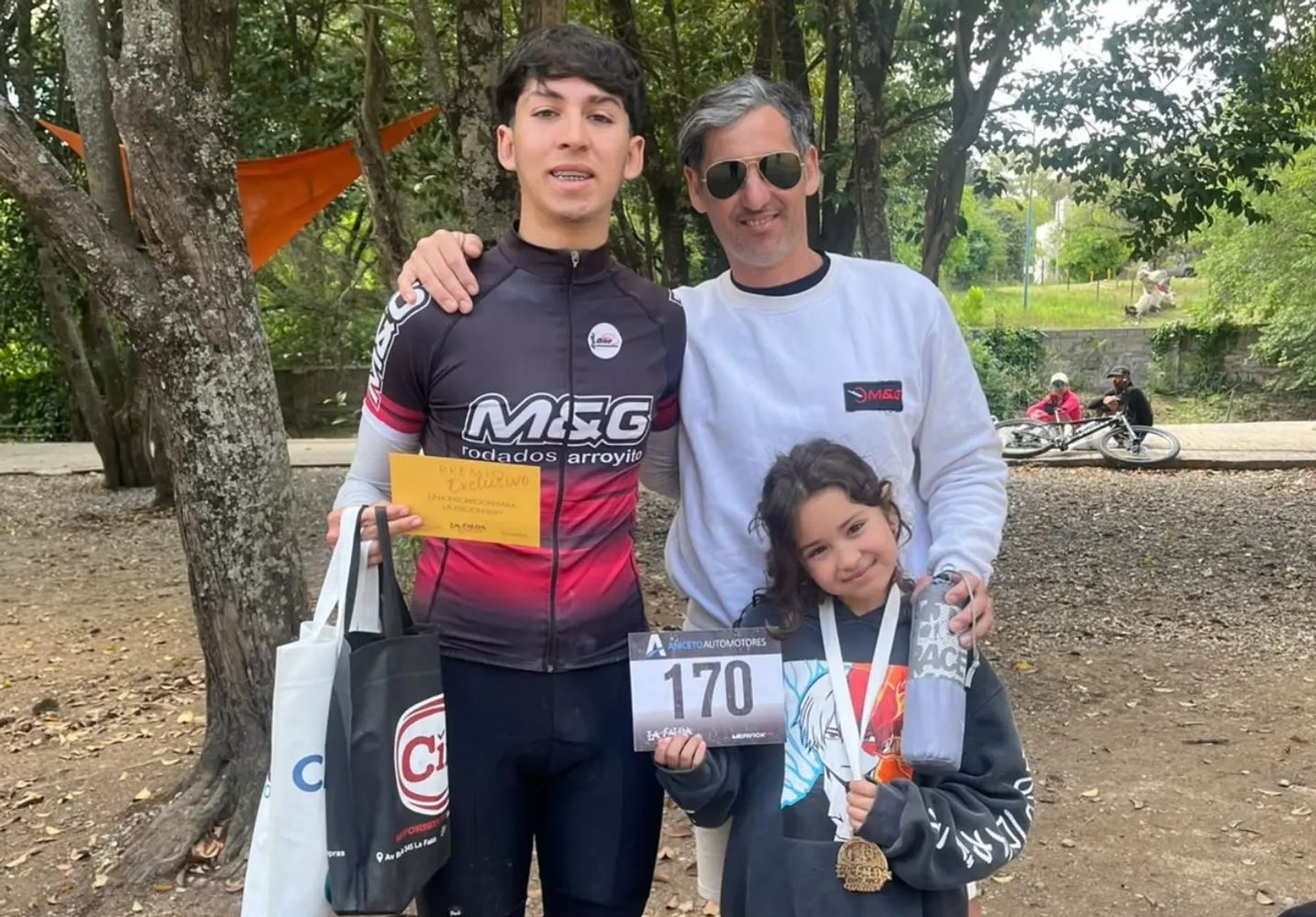 Francisco Romero se quedó con el primer puesto de La Falda Bike Race