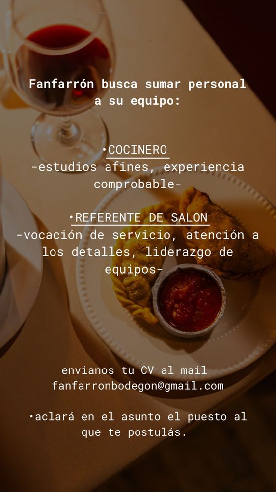 Cómo postularse para Fanfarrón.