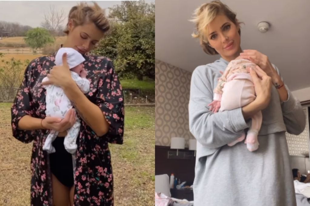 Tamara Bella y su beba Bruna. (Instagram)