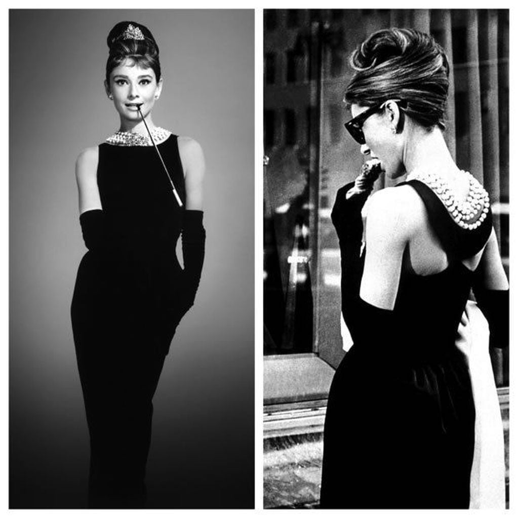 El vestido de Audrey Hepburn en “Desayuno con diamantes.
