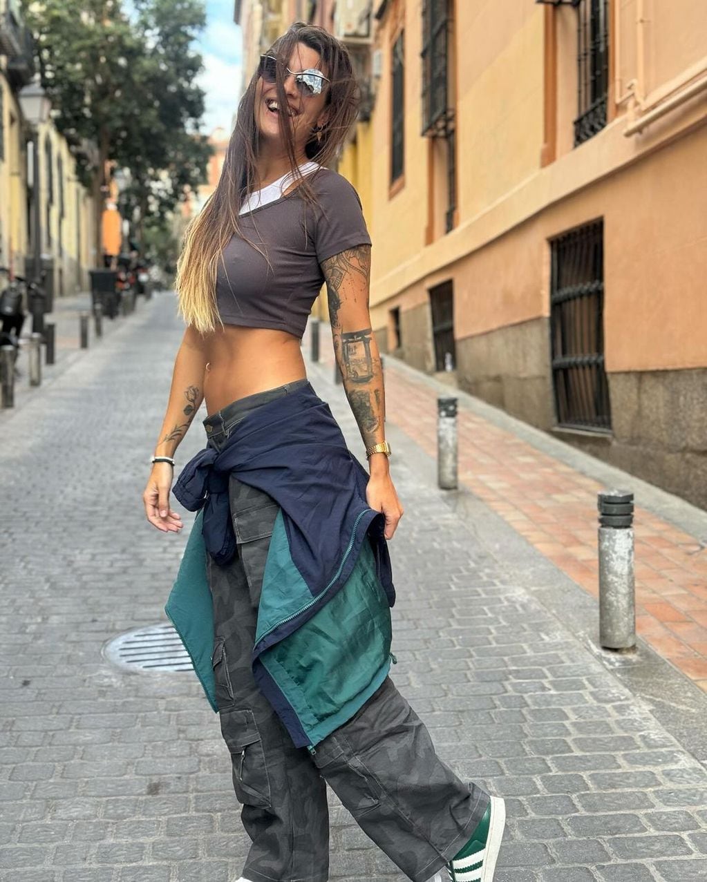 Ivana Nadal impone su estilo por las calles de Madrid