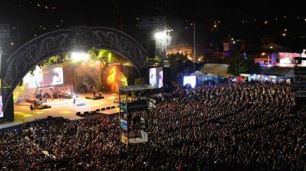 Festival Nacional de Folklore en Cosquín. (Foto: web).
