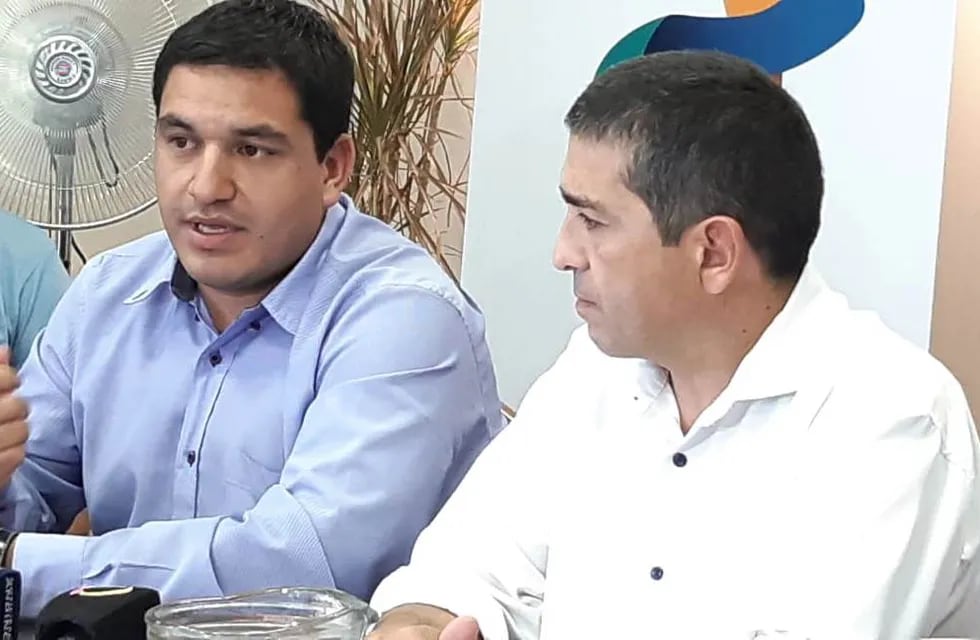 Los intendentes Juan Manuel Ojeda de Malargüe y Walther Marcolini de General Alvear