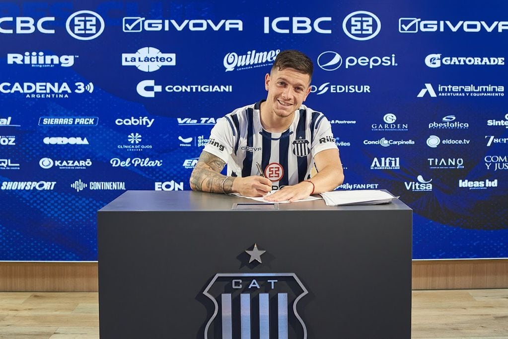 Garro renovó su contrato con Talleres.