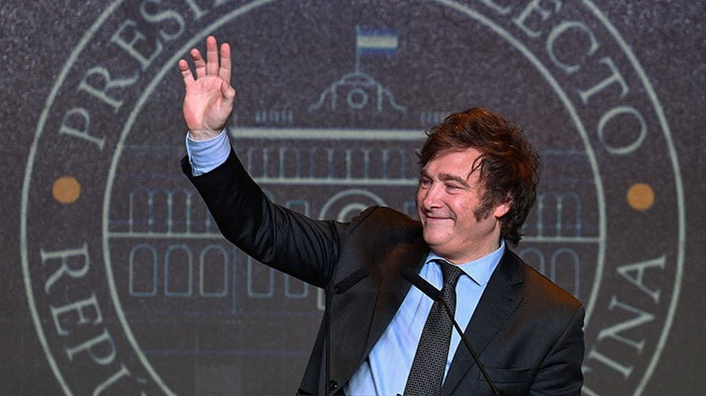 Javier Milei es el nuevo presidente electo de Argentina.