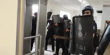 Operativo policial en Rosario