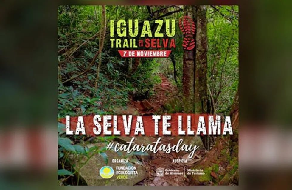 El próximo domingo 7 se realizará el Iguazú Trail de la Selva-