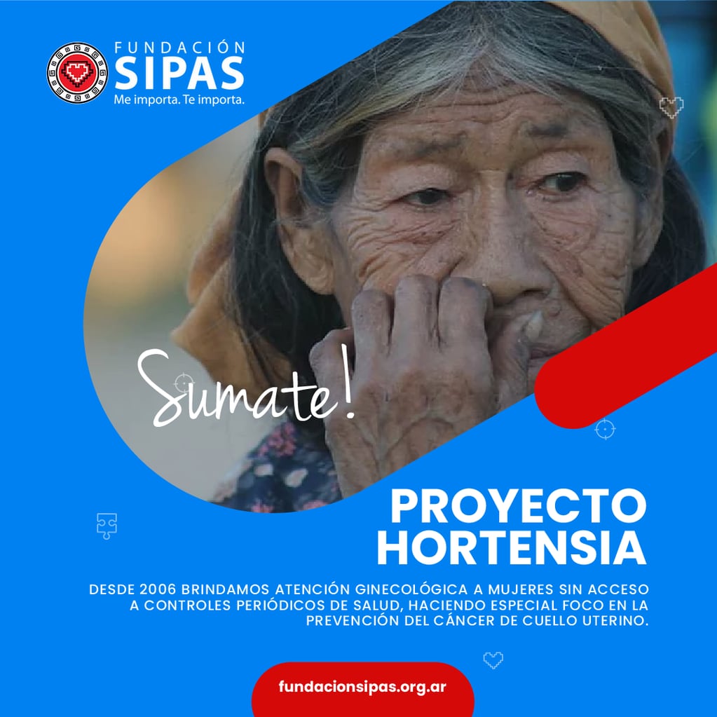 El Proyecto Hortensia busca llevar salud especializada a las mujeres de estos parajes alejados, en situaciones de vulnerabilidad.