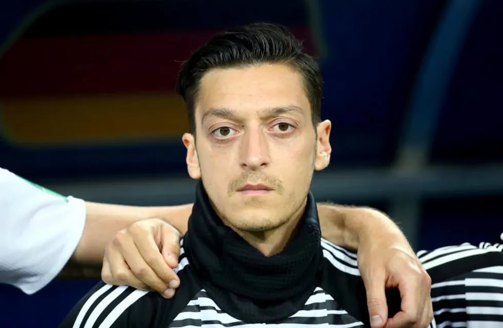 FILE PHOTO: Soccer Football - World Cup - Group F - Germany vs Sweden - Fisht Stadium, Sochi, Russia - June 23, 2018   Germany's Mesut Ozil before the match     REUTERS/Michael Dalder/File Photo