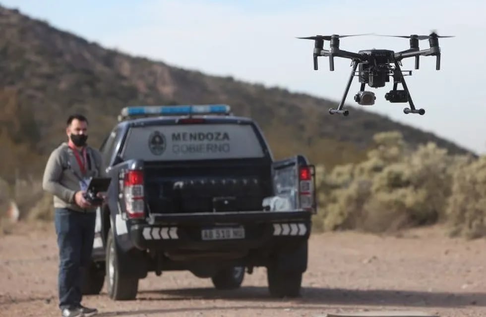 Comenzó la “Era del Drone” en la Policía de Mendoza.