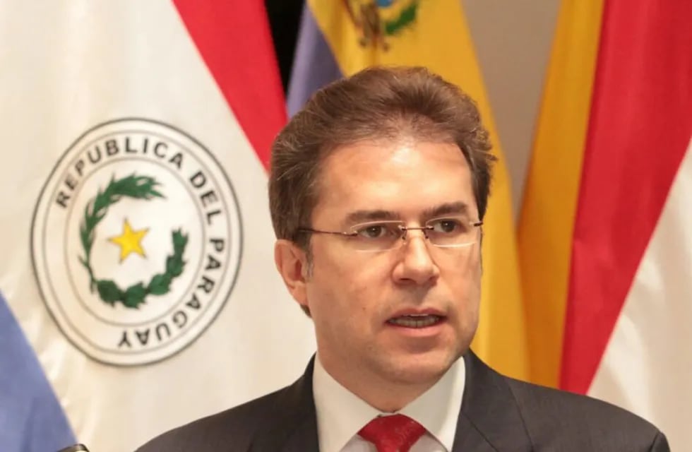 El ministro de Comercio paraguayo, Luis Castiglioni.