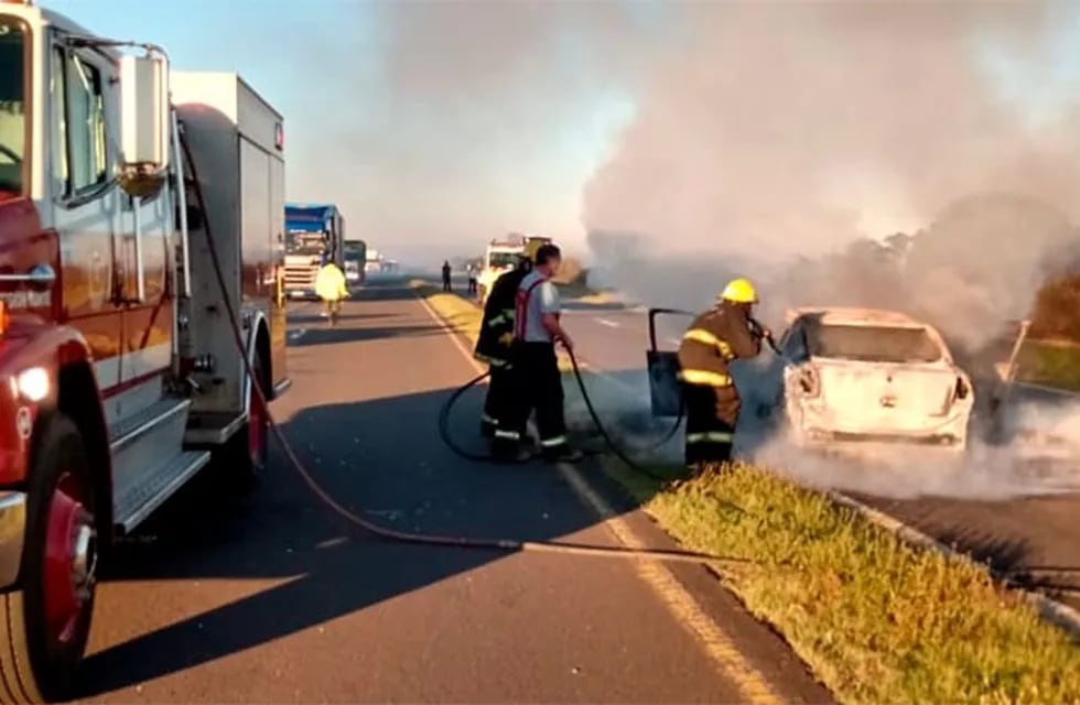 Accidente en Ruta Nacional Nº 12/ Caminos del Río Uruguay