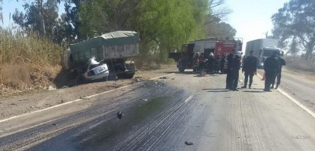 Las primeras imágenes del trágico accidente.