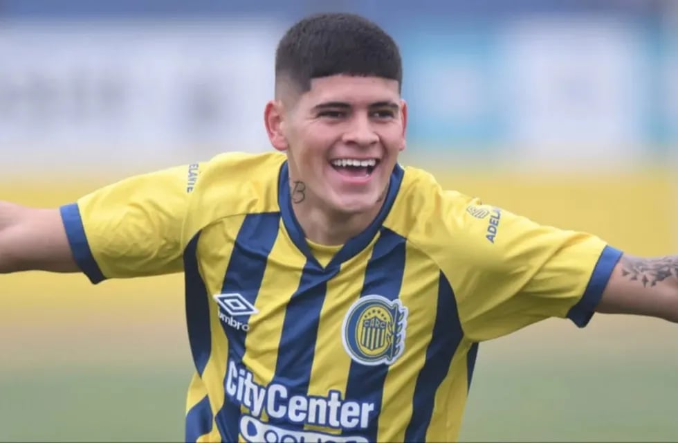 Fabricio Oviedo, joven de 18 años de Concarán, debutó en Rosario central