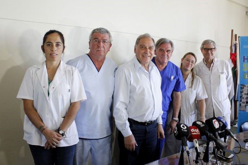 José Muñoz y Virginia Bravo nuevas autoridades del hospital Schestakow