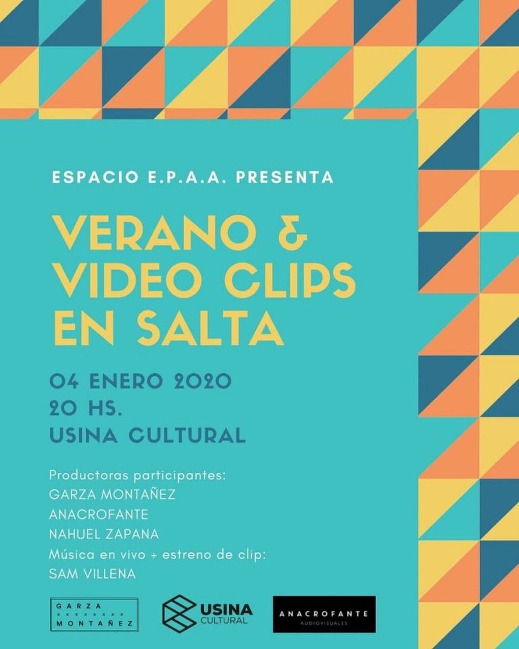 Verano y video clips en Salta (Facebook Usina Cultural)