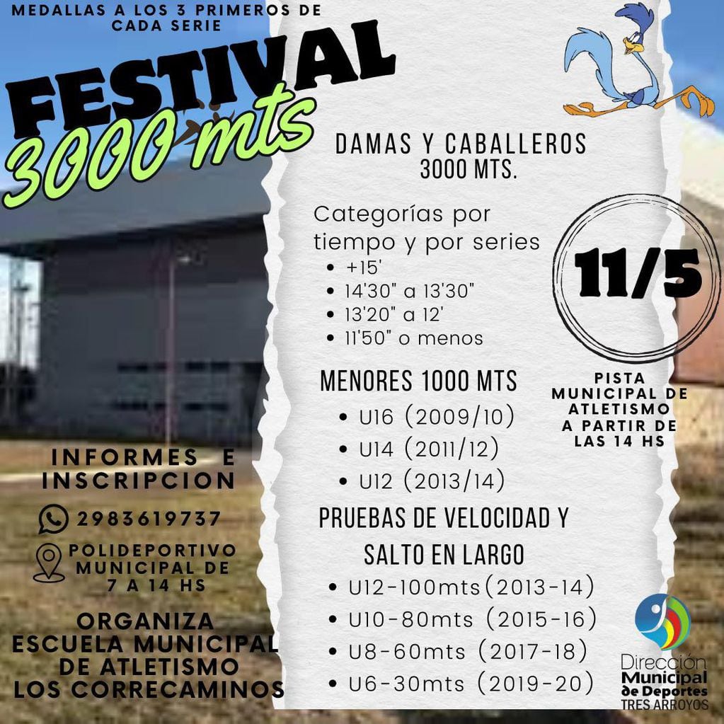 Segunda edición del Festival 3000 metros