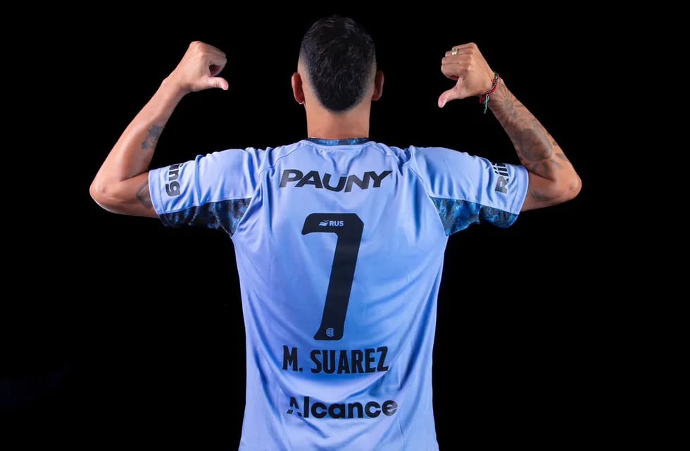 Suárez usará el número 7 en Belgrano y se convirtió en el tercer refuerzo.