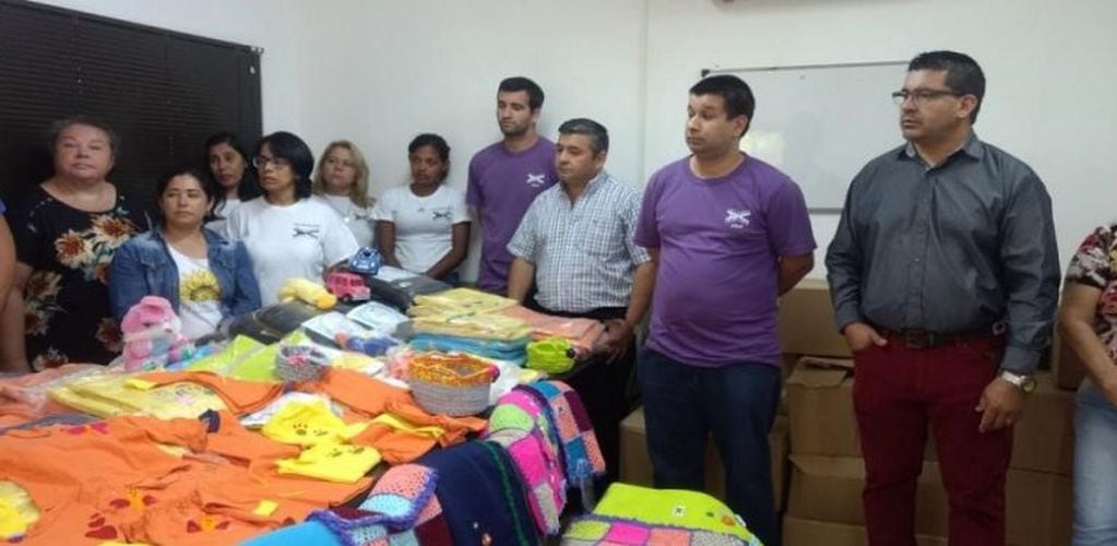 Activando Voluntades, del IPLyC Social, entregó donaciones en el Samic.
