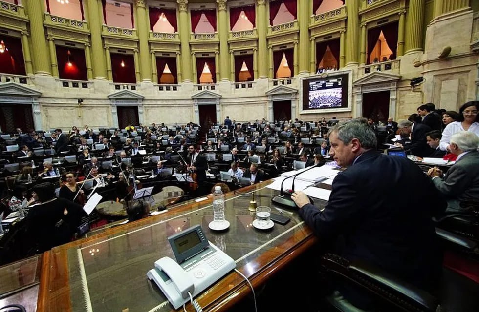 La Cámara de Diputados en sesión (Web)