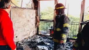 Incendio en la Secretaría de Desarrollo Humano y Hábitat de Rosario
