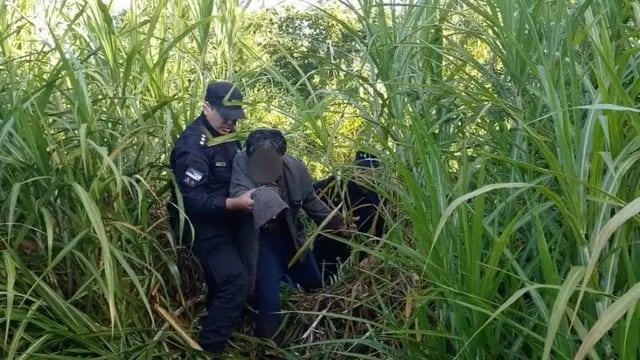 Rescatan a un hombre de una zona de montes en Almafuerte