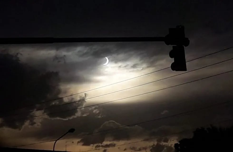 Eclipse Solar en Salta. (VíaSalta)