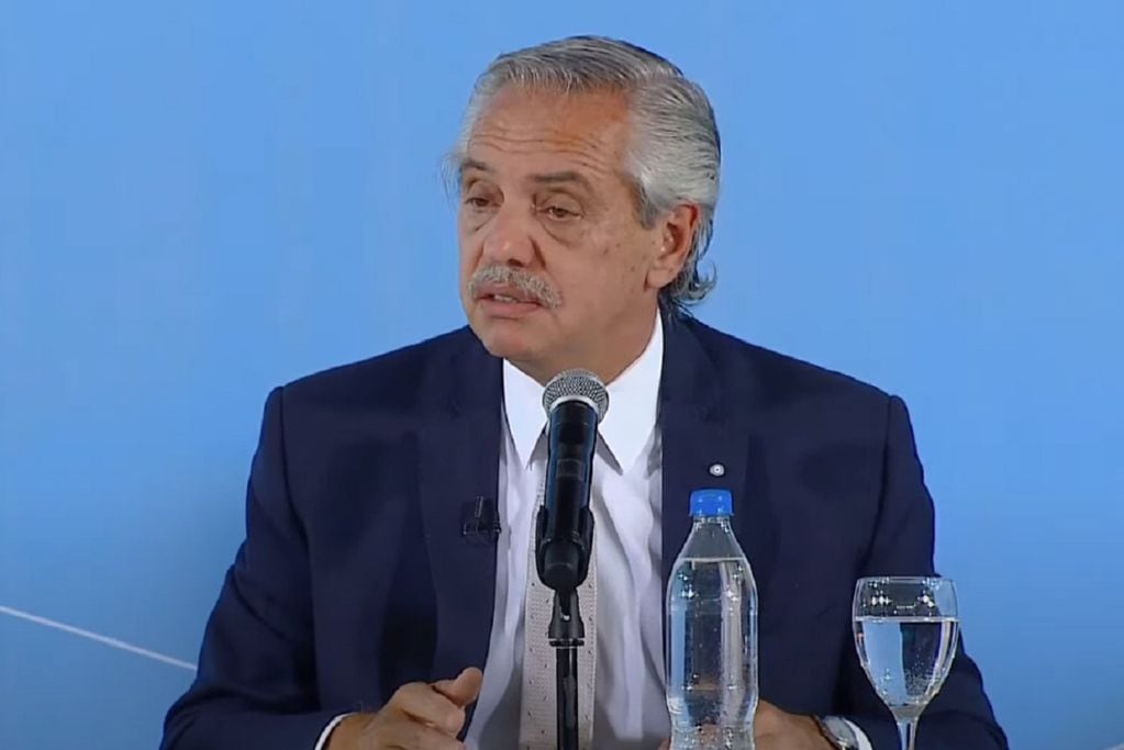 Alberto Fernández otra vez criticó a Macri y pidió que el próximo presidente “sea uno de los nuestros”. Foto: Captura de video.