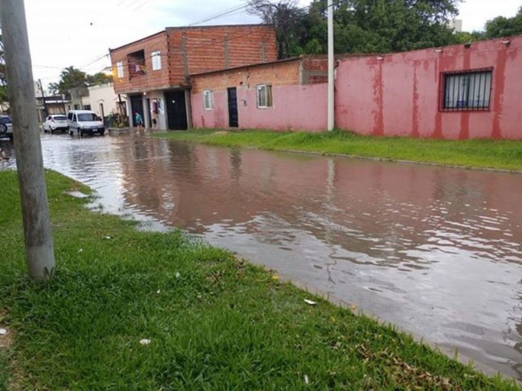 La lluvia trajo serios inconvenientes a Corrientes.