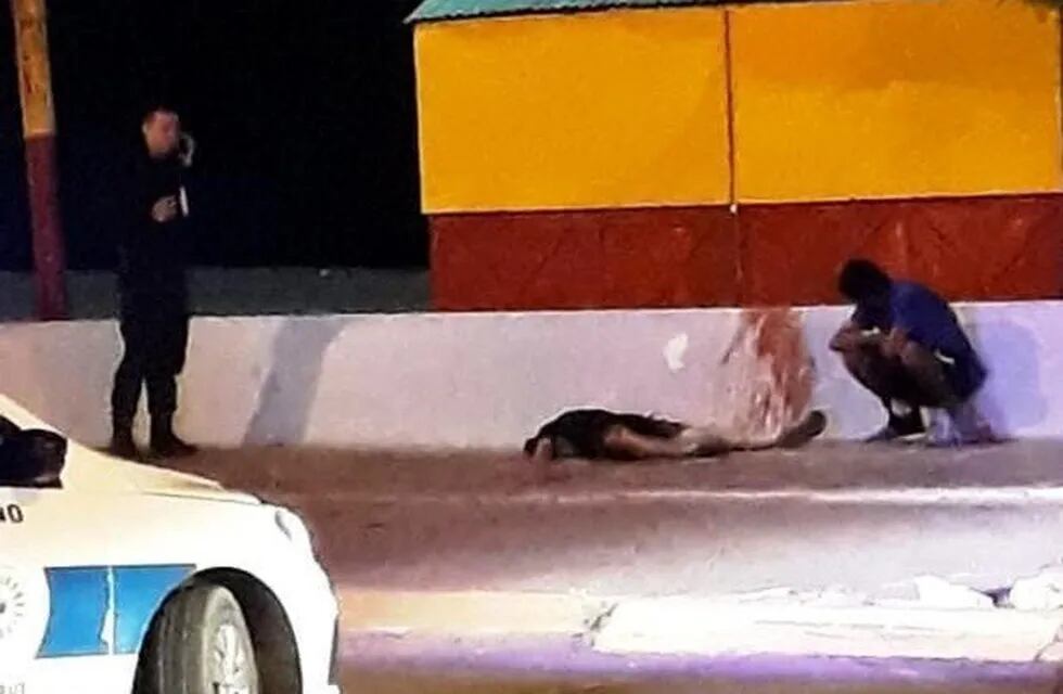Homicidio en Playa Unión.