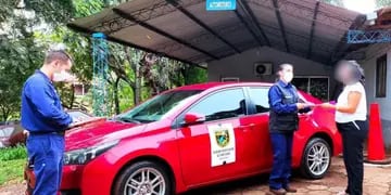 Hallan en Bolivia un automóvil sustraído en Puerto Iguazú