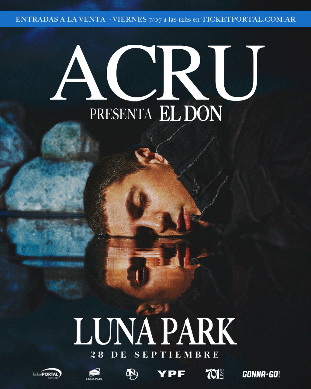 Acru anunció su primer show en el Luna Park: cuándo será y dónde comprar las entradas