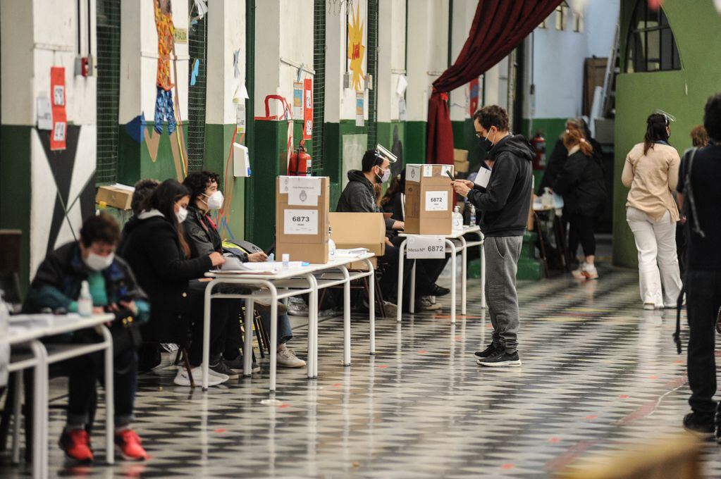 Votación durante las PASO 2021 en Argentina (Foto: Federico López Claro)