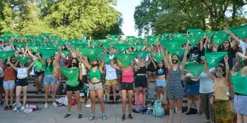 Verdes se convocaron en la Plaza Independencia