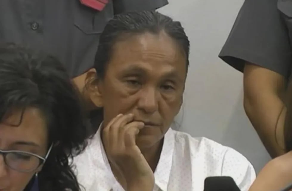 Milagro Sala en el Juzgado Federal. (captura de video)