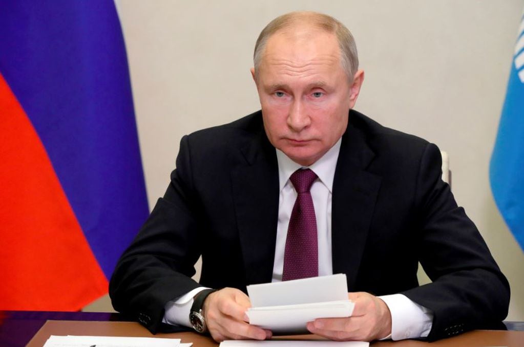 El Presidente ruso volvió a hablar sobre la vacuna Sputnik V (Photo via AP).
