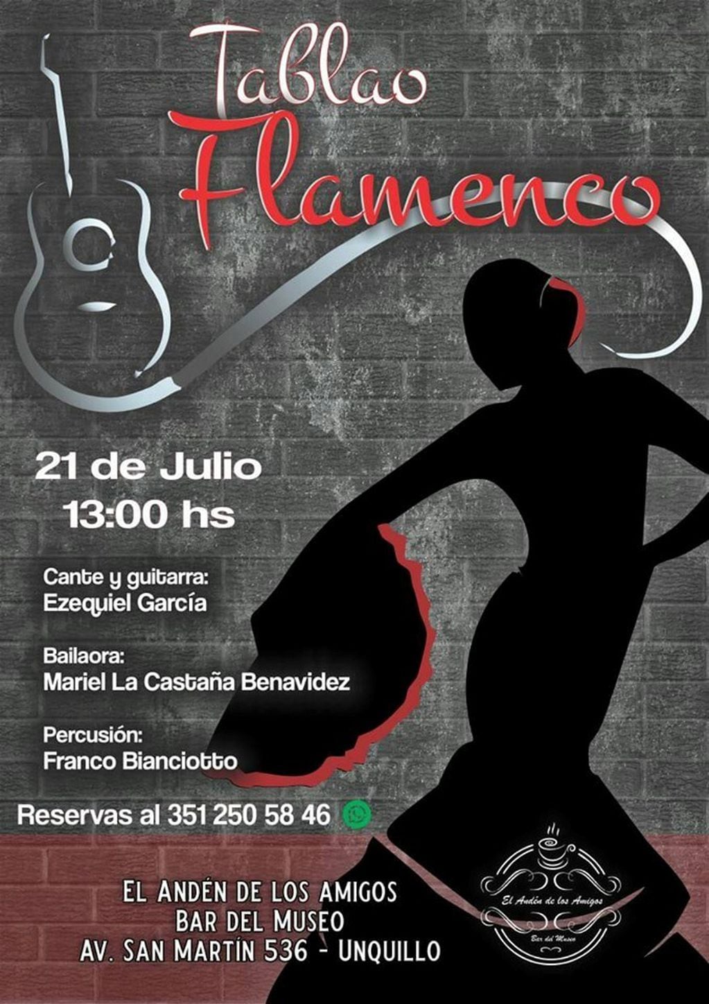 Tablao Flamenco en Unquillo.