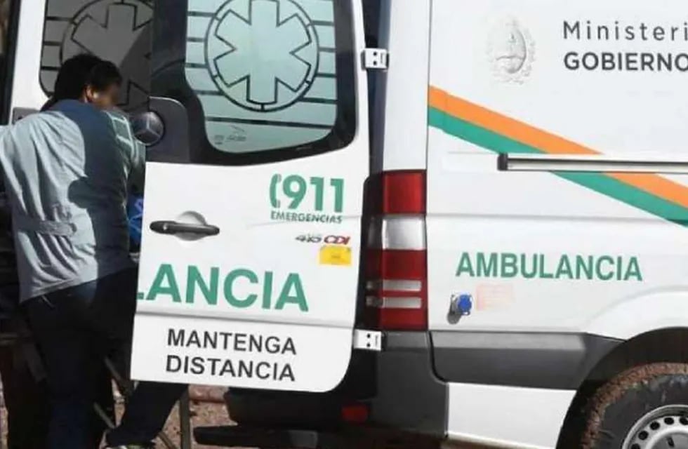 Una motociclista malargüino tuvo que ser derivado a San Rafael por la gravedad de las heridas.