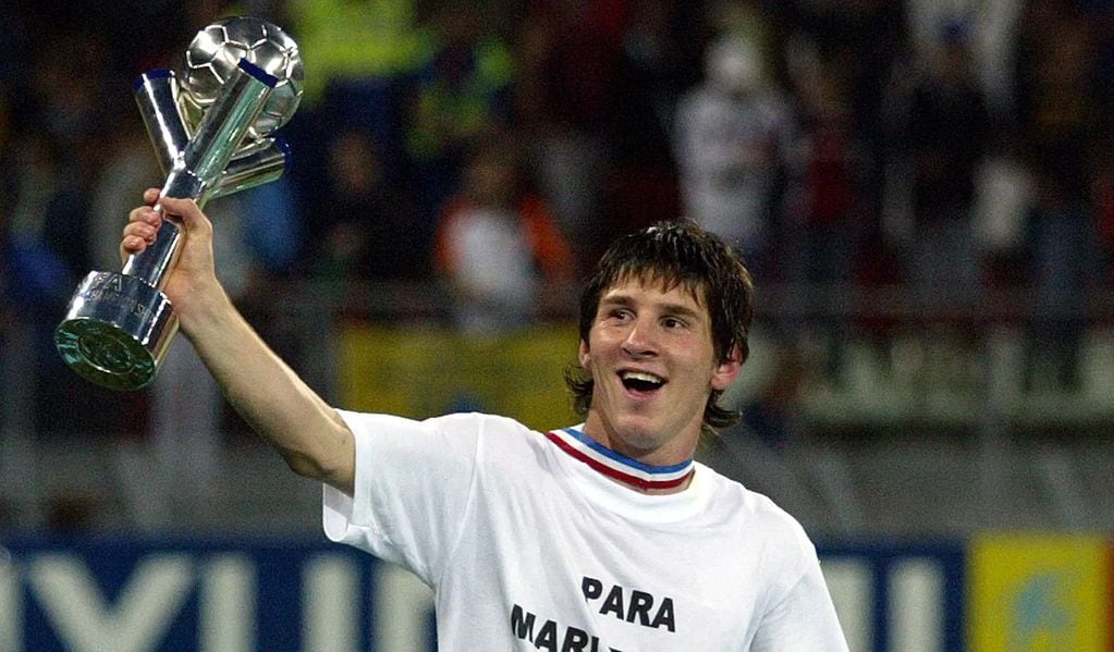 Lionel Messi, campeón en 2005.