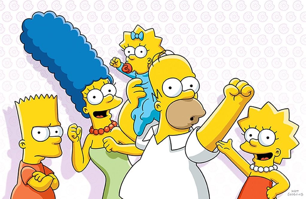 Los Simpson disponible en Star+.