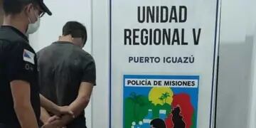 Joven detenido acusado de robo en una barbería en Puerto Iguazú