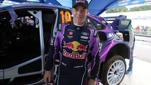 Sebastien Loeb, en el Rally de Montecarlo 2022.