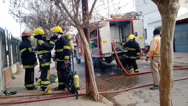 Incendio en Santa María de Punilla