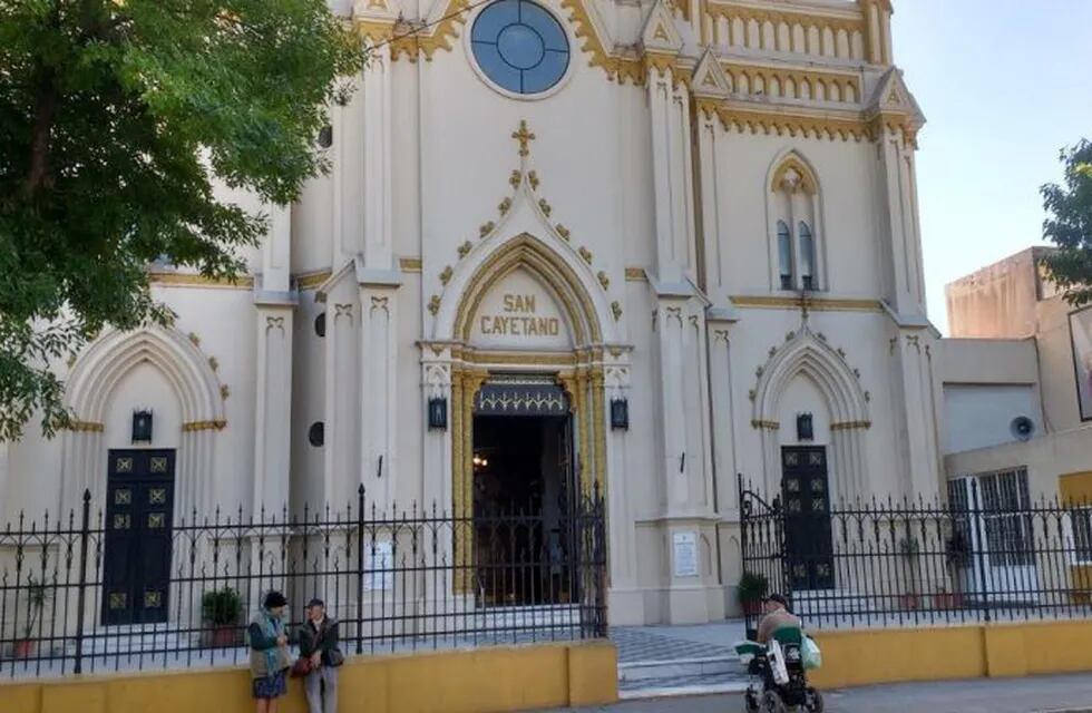 Parroquia de San Cayetano en Rosario. (Ana María Pareja)