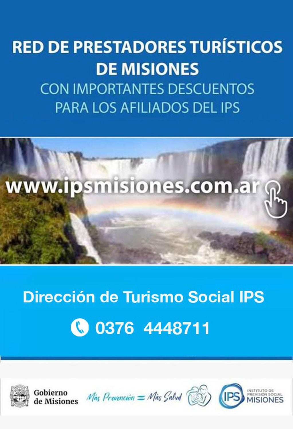 Página web del IPS.