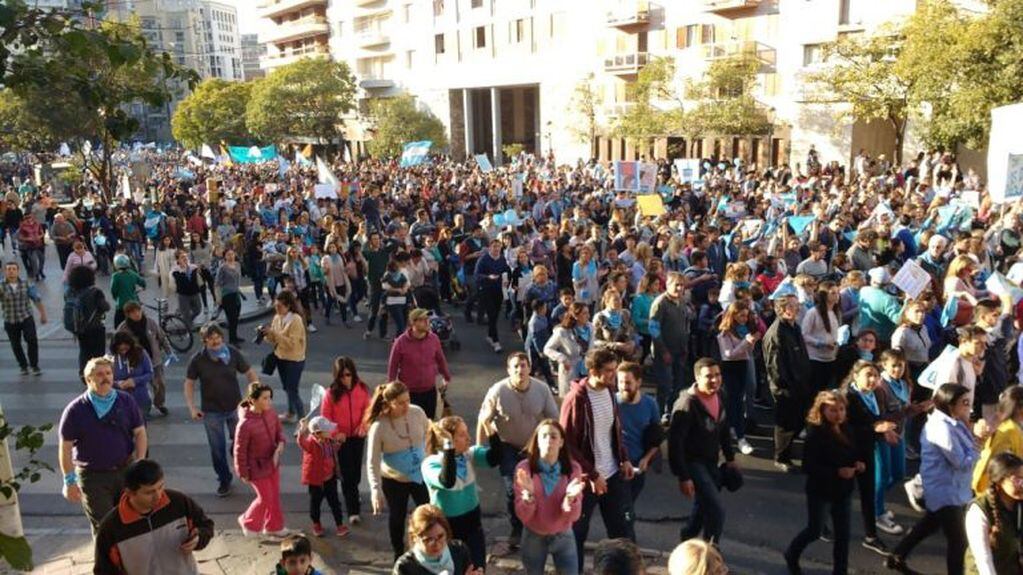 Marcha pro vida en Córdoba