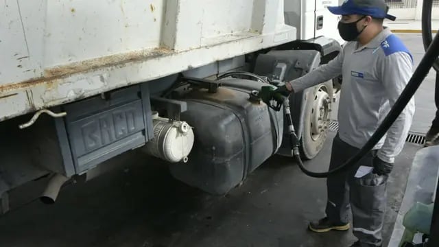 Faltante de gasoil Falta gasoil carga de combustible a camioneros