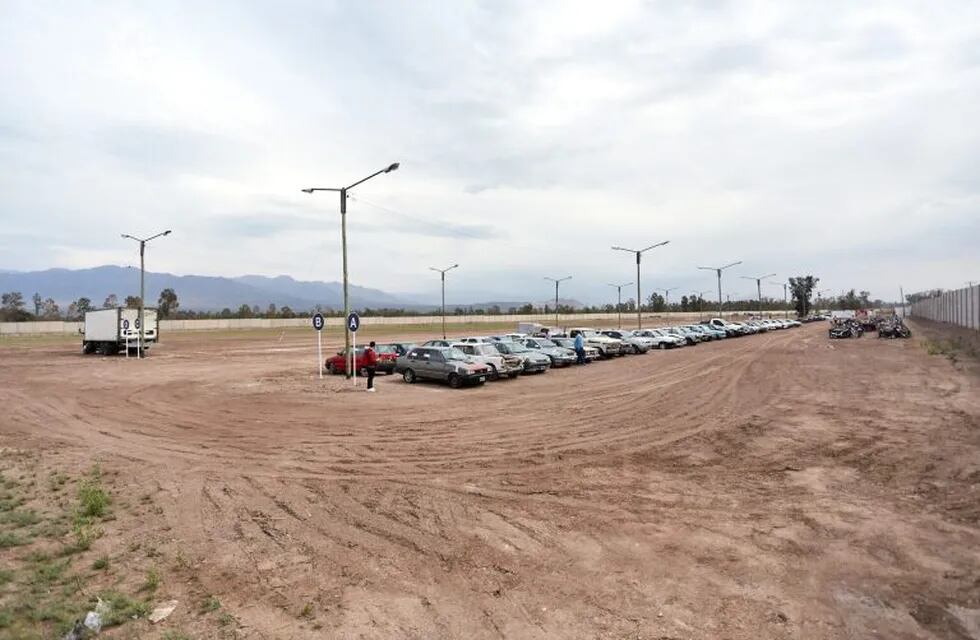 La Municipalidad de Las Heras ya cuenta con un playón de secuestro de vehículos.