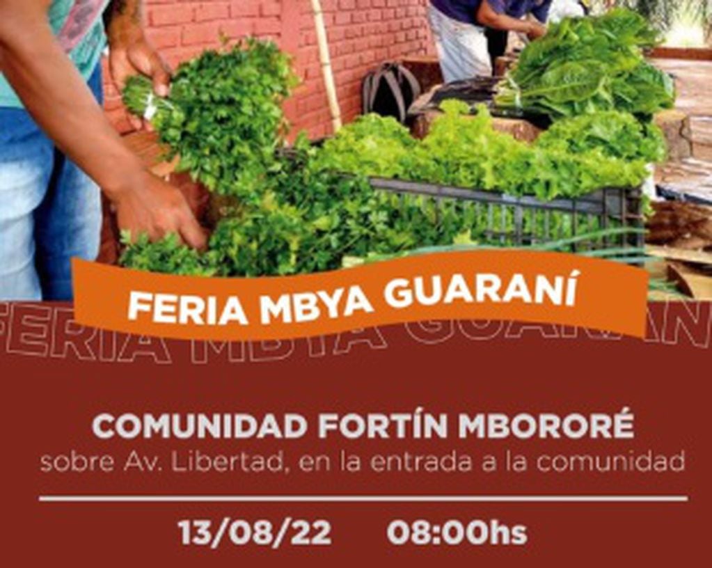 Puerto Iguazú tendrá una nueva edición de la Feria Mbya Guaraní.