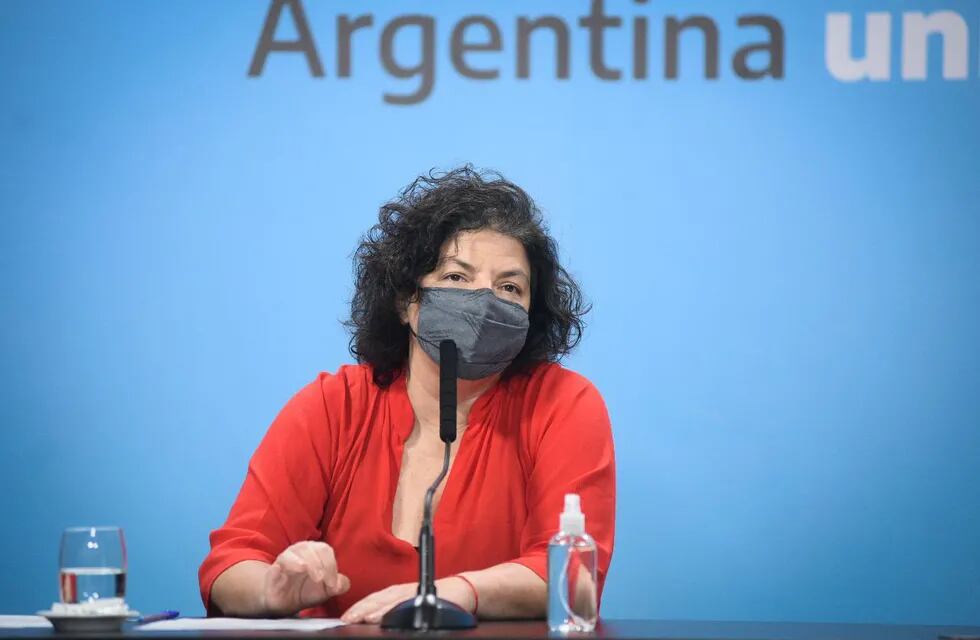 Carla Vizzotti, ministra de Salud de la Nación.